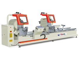 Double-head Precision Cutting Saw for Aluminum and PVC Profile
